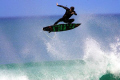   Epic day waves Winki Pop next Bells Beach Victoria Australia. local Surfer Vanda boosts huge air camera. EOS 1D mark 600mm lens 2x converter Australia camera  